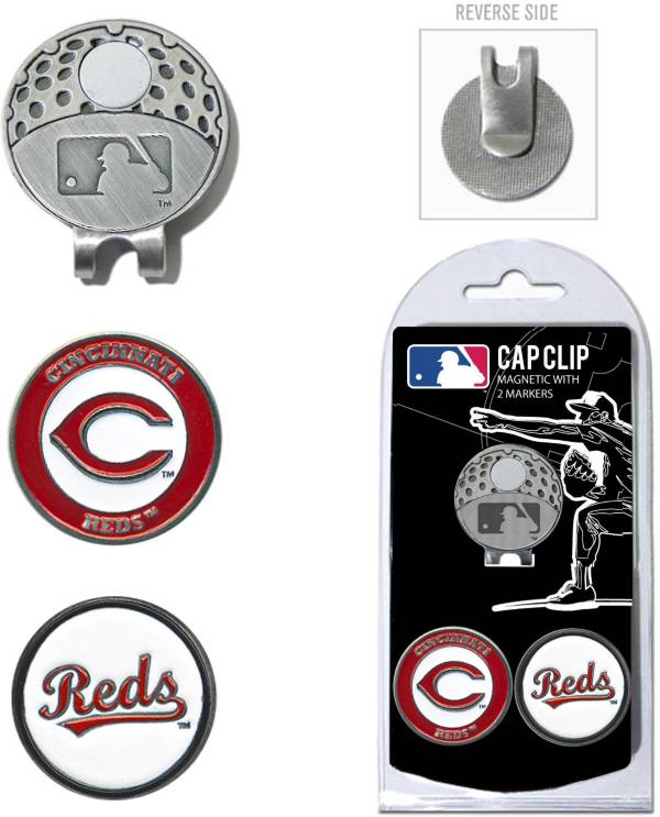 Team Golf Cincinnati Reds Cap Clip and Marker Set