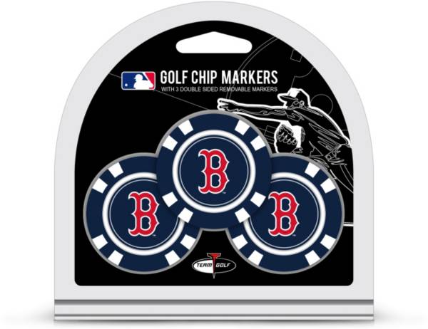 Team Golf Boston Red Sox Poker Chips Ball Markers - 3-Pack