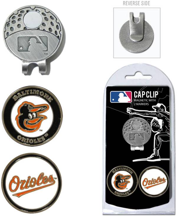 Team Golf Baltimore Orioles Cap Clip and Marker Set