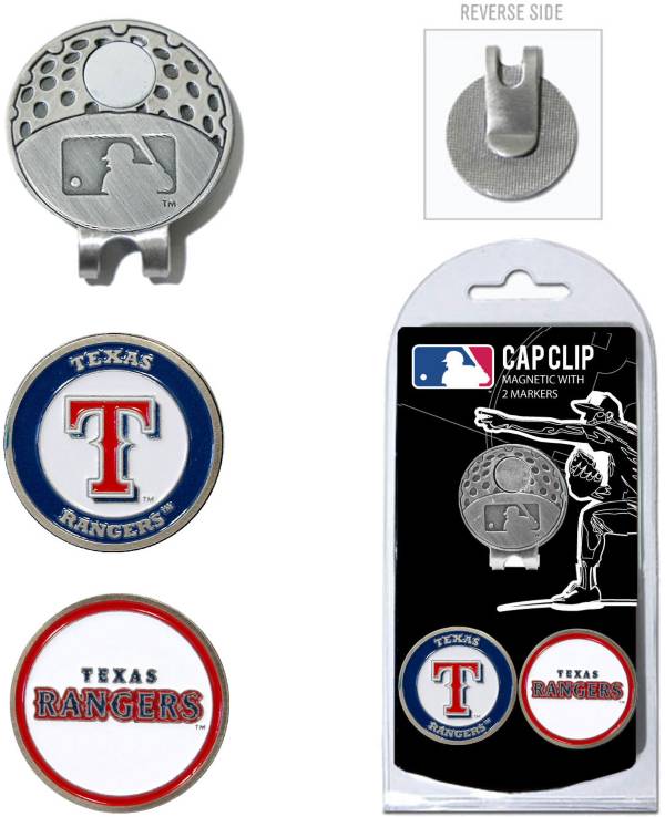 Team Golf Texas Rangers Cap Clip and Marker Set