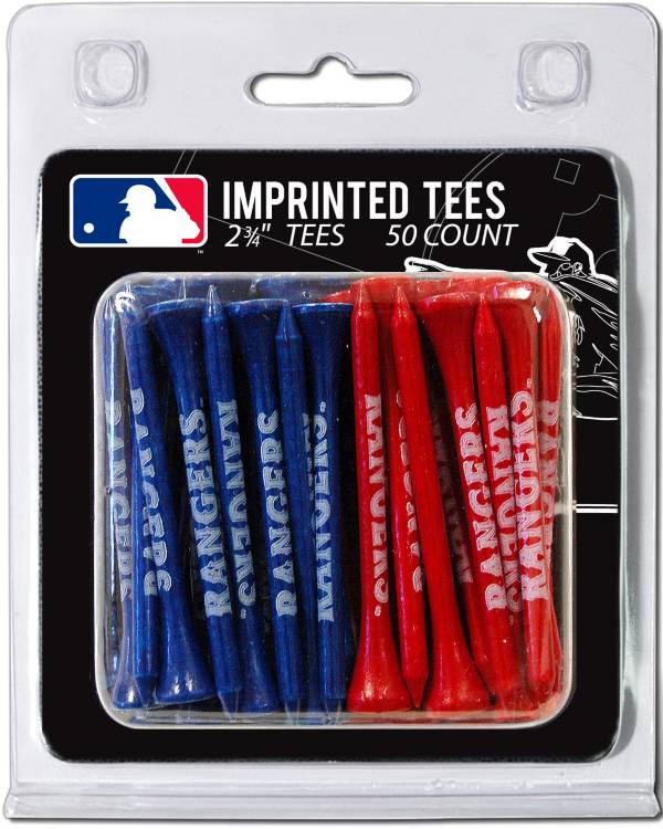 Team Golf Texas Rangers 2.75'' Golf Tees - 50 Pack