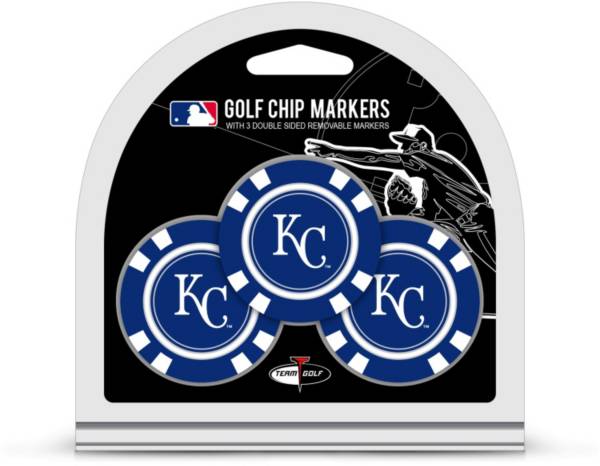 Team Golf Kansas City Royals Poker Chips Ball Markers - 3-Pack