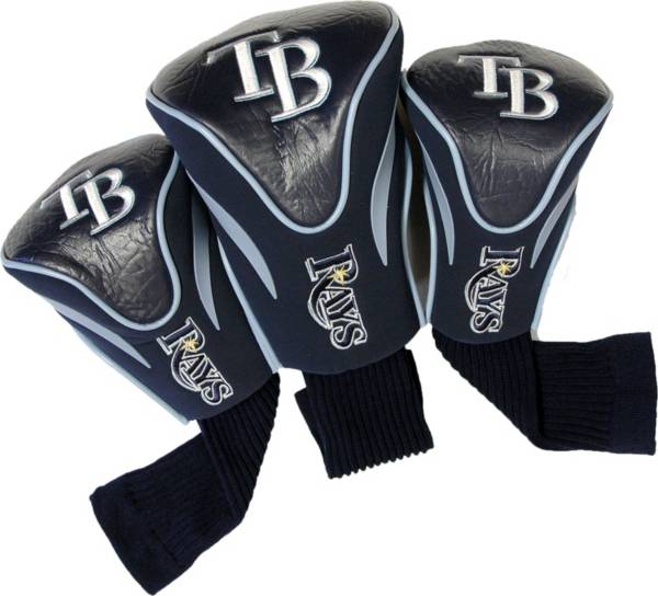 Team Golf Tampa Bay Rays Contoured Headcovers - 3-Pack