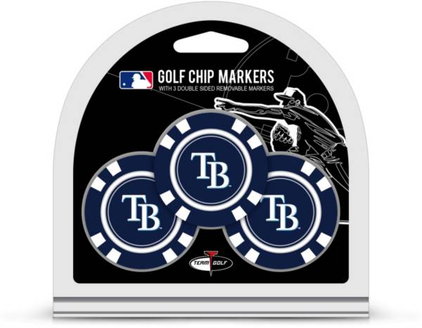 Team Golf Tampa Bay Rays Poker Chips Ball Markers - 3-Pack
