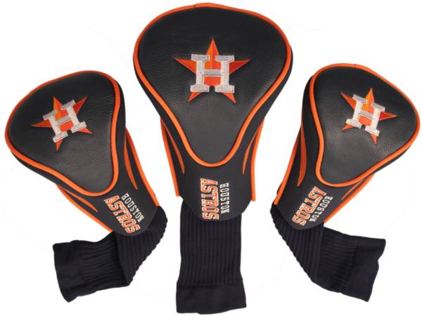 Team Golf Houston Astros Contoured Headcovers - 3-Pack