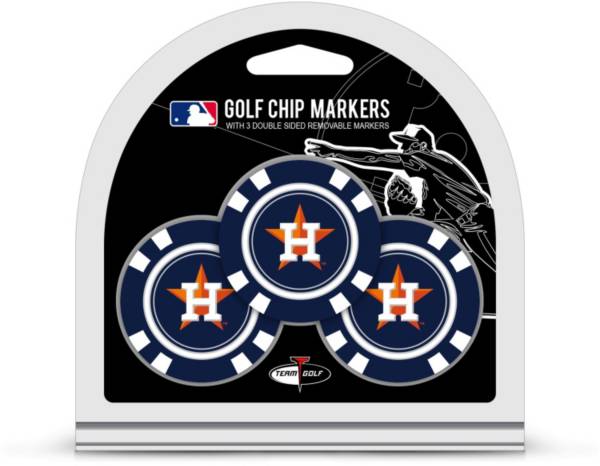 Team Golf Houston Astros Poker Chips Ball Markers - 3-Pack product image