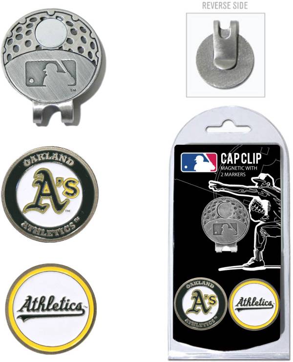 Team Golf Oakland Athletics Cap Clip and Marker Set