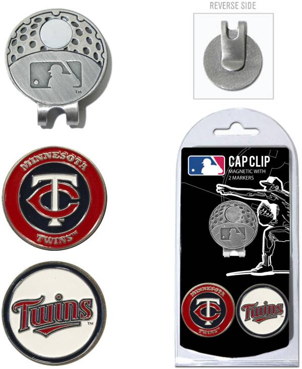 Team Golf Minnesota Twins Cap Clip and Marker Set