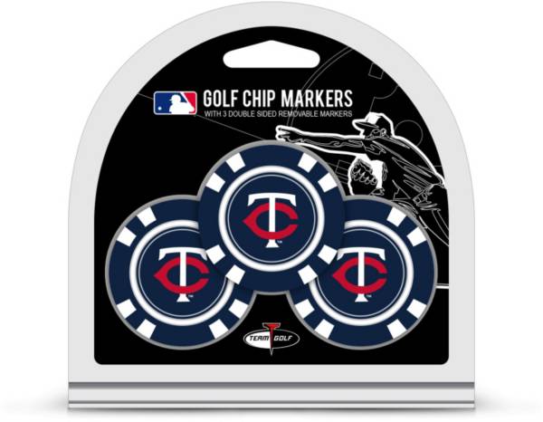 Team Golf Minnesota Twins Poker Chips Ball Markers - 3-Pack