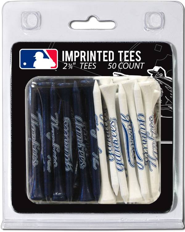 Team Golf New York Yankees 2.75" Golf Tees - 50 Pack
