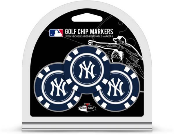 Team Golf New York Yankees Poker Chips Ball Markers - 3-Pack