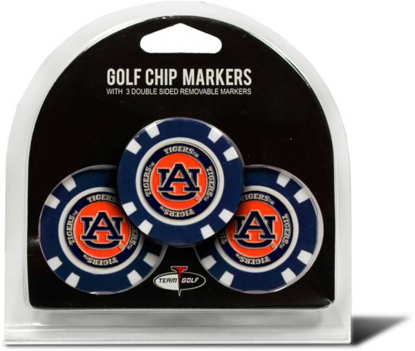 Team Golf Auburn Tigers Golf Chips - 3 Pack product image