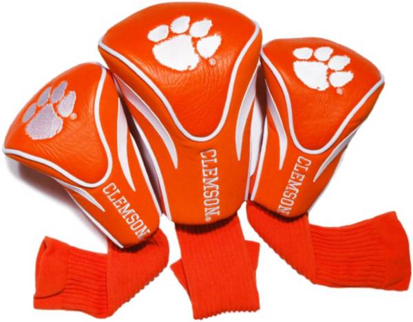 Team Golf Clemson Tigers Contour Headcovers - 3-Pack