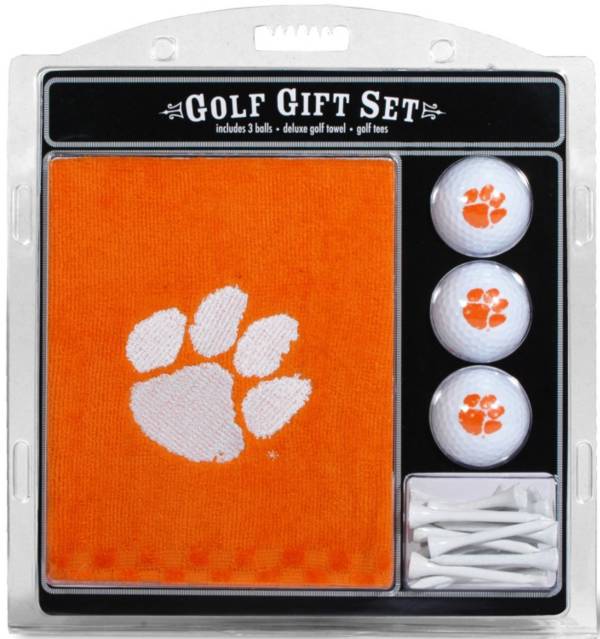 Team Golf Clemson Tigers Embroidered Towel Gift Set
