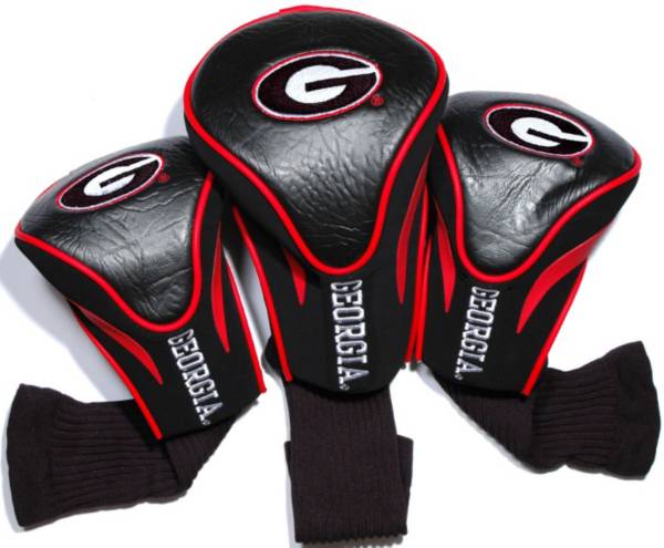 Team Golf Georgia Bulldogs Contour Headcovers - 3-Pack
