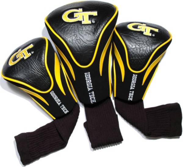 Team Golf Georgia Tech Yellow Jackets Contour Headcovers - 3-Pack