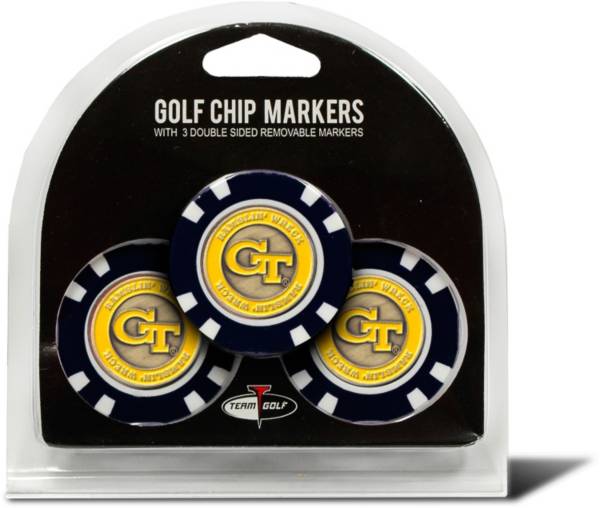 Team Golf Georgia Tech Yellow Jackets Golf Chips - 3 Pack product image