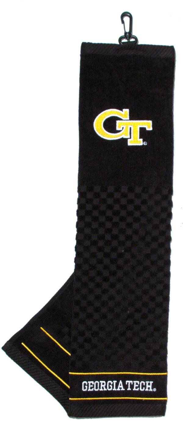 Team Golf Georgia Tech Yellow Jackets Embroidered Towel