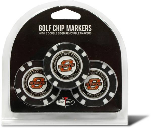 Team Golf Oklahoma Cowboys Poker Chips Ball Markers - 3-Pack