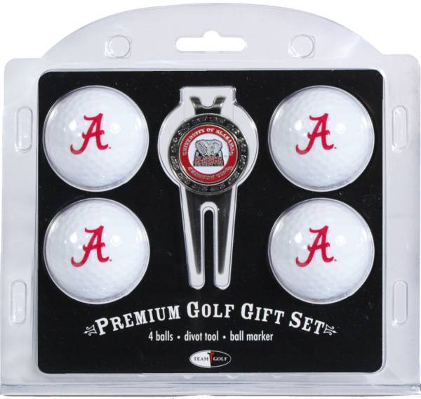 Team Golf Alabama Crimson Tide Four Golf Ball/Divot Tool Set