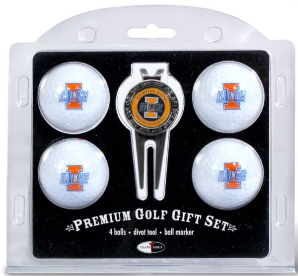 Team Golf Illinois Fighting Illini Golf Ball/Divot Tool Set