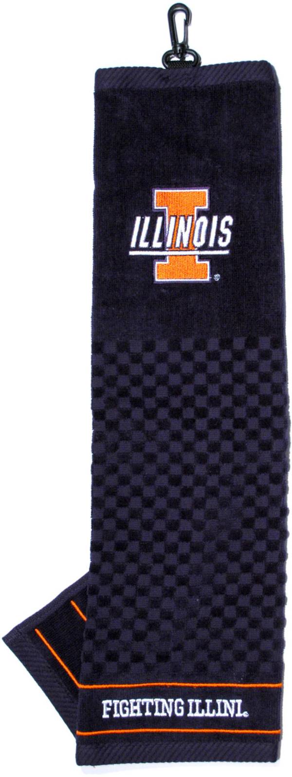 Team Golf Illinois Fighting Illini Embroidered Towel