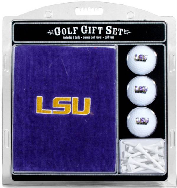 Team Golf LSU Tigers Embroidered Towel Gift Set