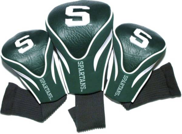 Team Golf Michigan State Spartans Contour Headcovers - 3-Pack