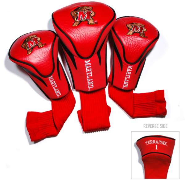 Team Golf Maryland Terrapins Contour Headcovers - 3-Pack