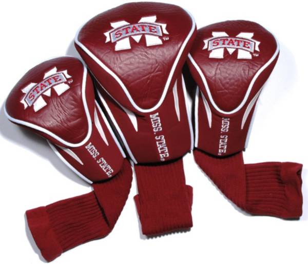 Team Golf Mississippi State Bulldogs Contour Headcovers - 3-Pack