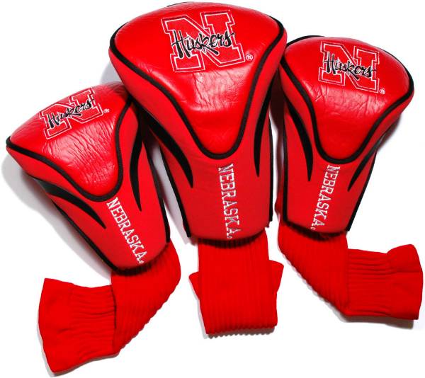 Team Golf Nebraska Cornhuskers Contour Headcovers - 3-Pack