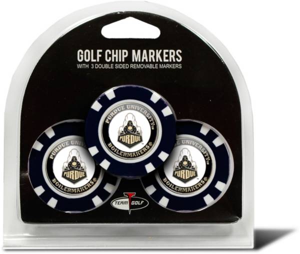 Team Golf Purdue Boilermakers Poker Chips Ball Markers - 3-Pack product image
