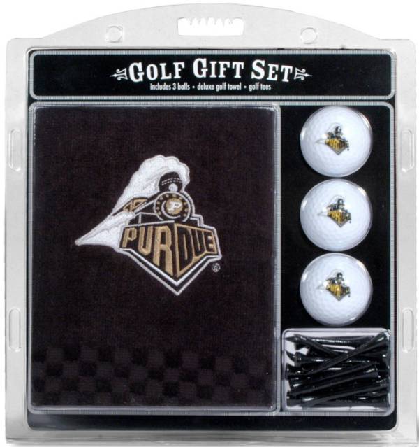 Team Golf Purdue Boilermakers Embroidered Towel Gift Set