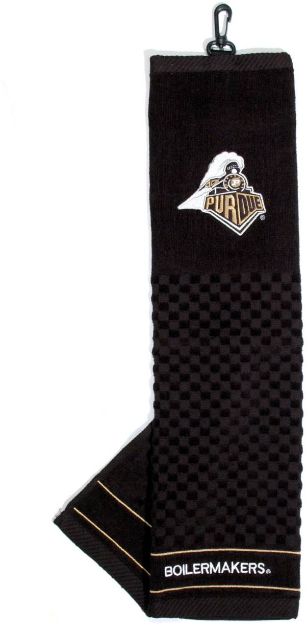 Team Golf Purdue Boilermakers Embroidered Towel