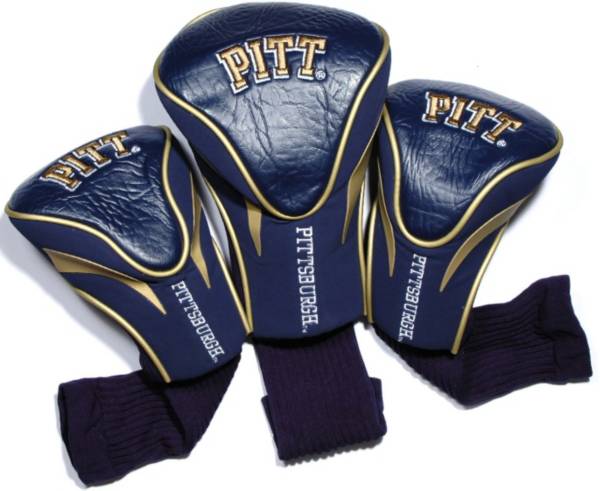 Team Golf Pitt Panthers Contour Headcovers - 3-Pack