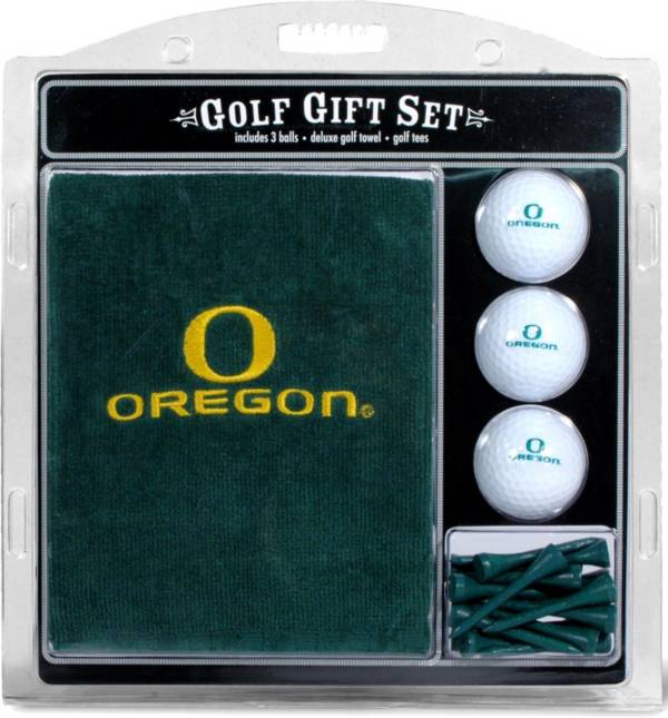 Team Golf Oregon Ducks Embroidered Towel Gift Set