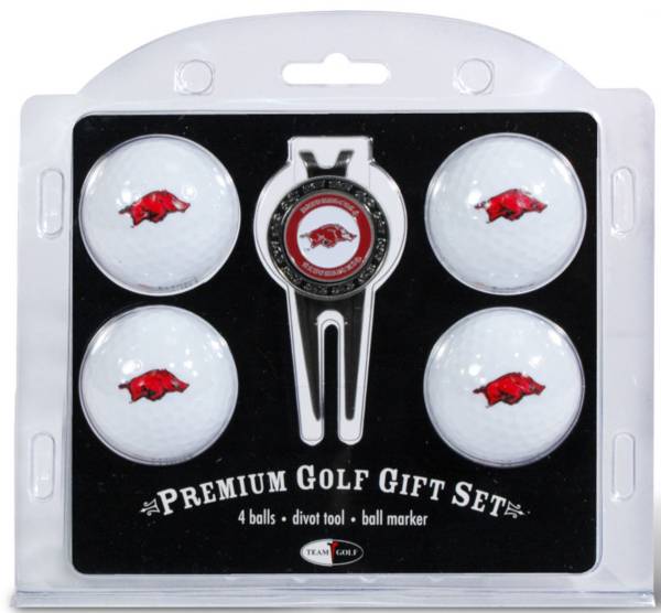 Team Golf Arkansas Razorbacks Golf Ball/Divot Tool Set