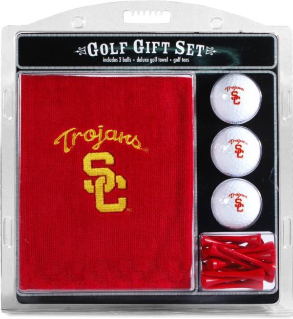 Team Golf USC Trojans Embroidered Towel Gift Set
