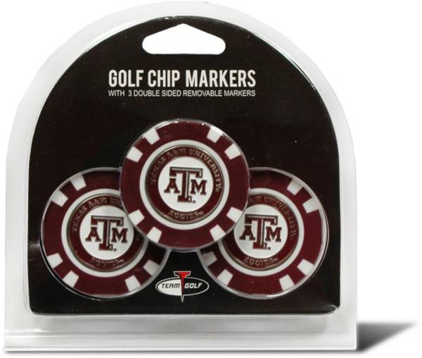 Team Golf Texas A&M Aggies Poker Chips Ball Markers - 3-Pack product image