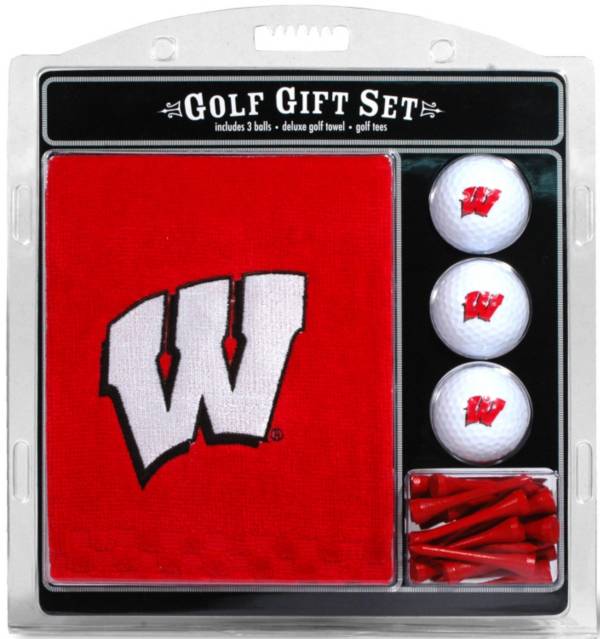 Team Golf Wisconsin Badgers Embroidered Towel Gift Set product image