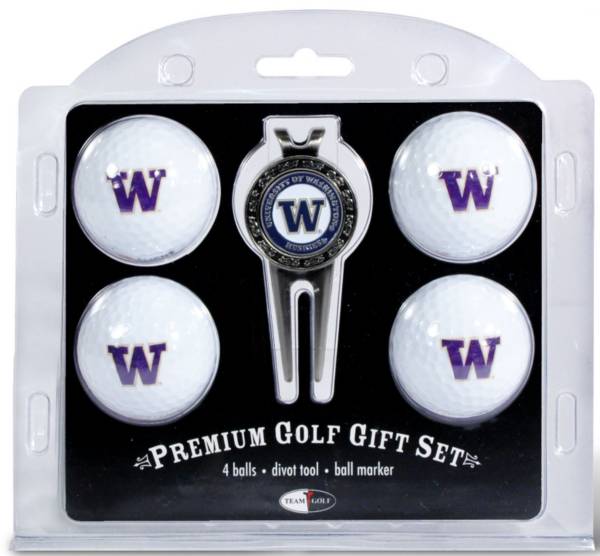 Team Golf Washington Huskies Golf Ball/Divot Tool Set