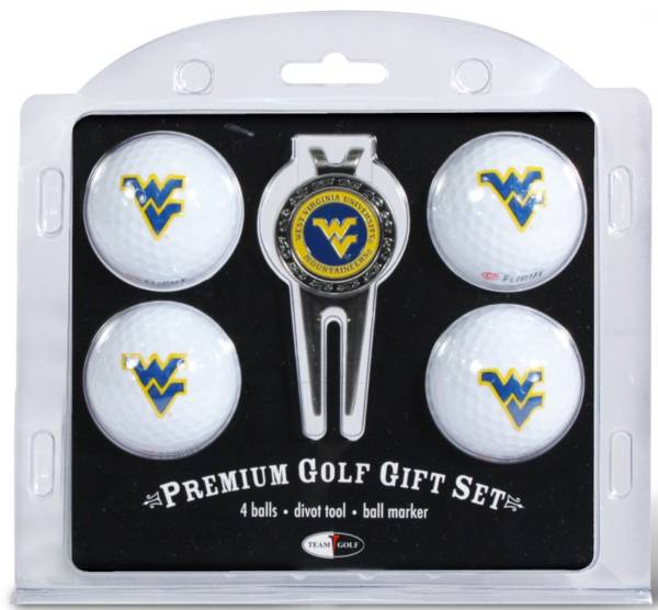 Team Golf West Virginia Mountaineers Golf Ball/Divot Tool Set