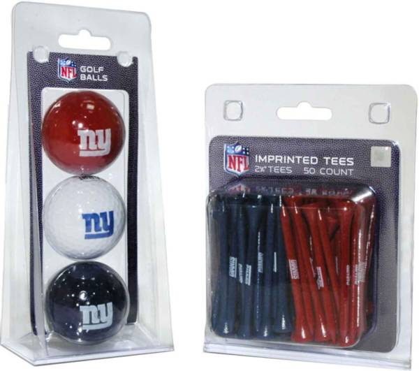 Team Golf New York Giants 3 Ball/50 Tee Combo Gift Pack