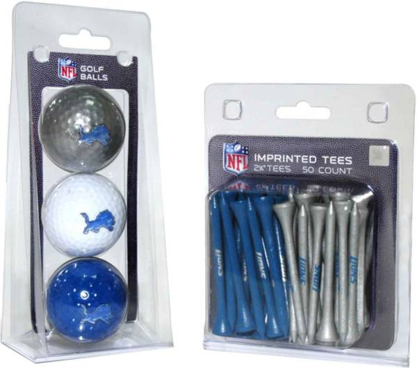 Team Golf Detroit Lions 3 Ball/50 Tee Combo Gift Pack product image