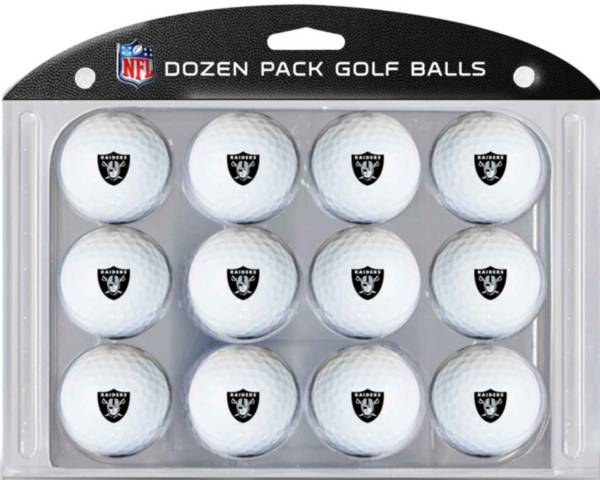 Team Golf Las Vegas Raiders Golf Balls