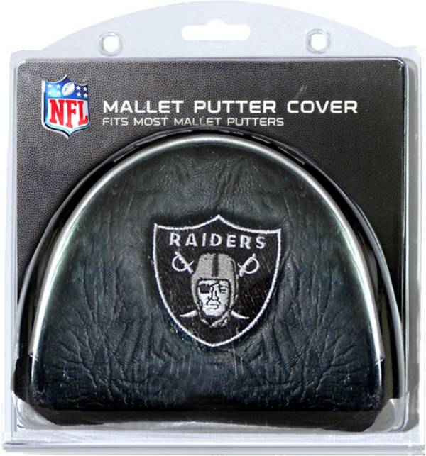 Team Golf Las Vegas Raiders NFL Mallet Putter Cover