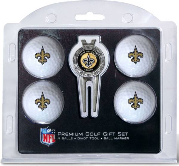 Team Golf New Orleans Saints Premium Golf Gift Set