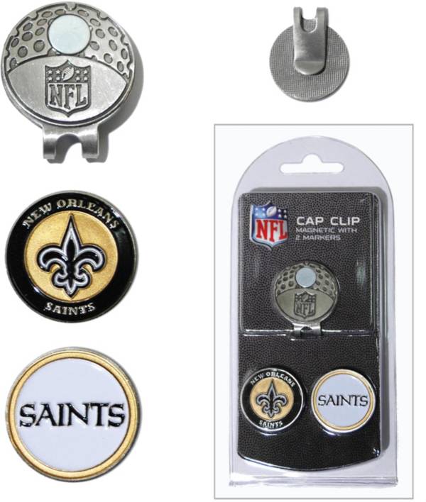 Team Golf New Orleans Saints Two-Marker Cap Clip