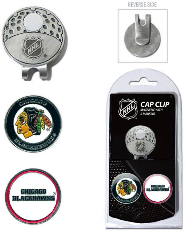 Team Golf Chicago Blackhawks Cap Clip And Marker Set