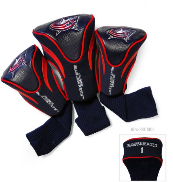 Team Golf Columbus Blue Jackets 3-Pack Contour Headcovers